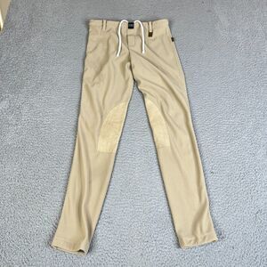 Kerrits Equestrian Riding Pant Women Medium Beige Breeches Stretch Outdoor Horse